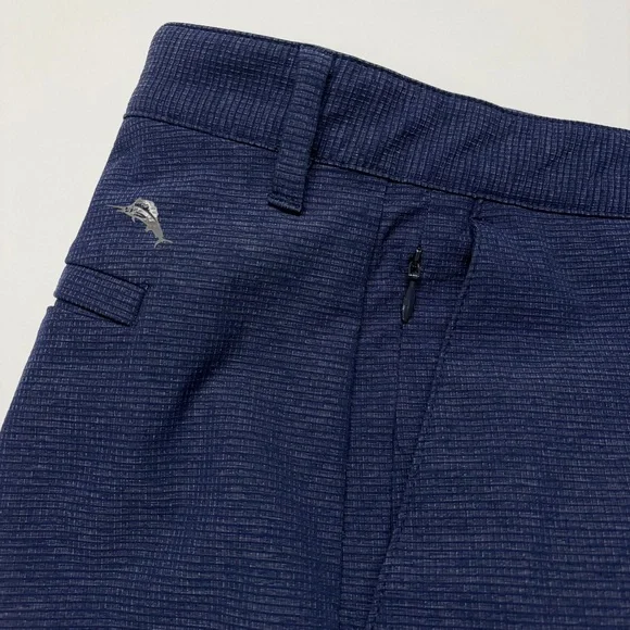 Tommy Bahama Men's Chip Shot Short IslandZone 10" Shorts Blue Size 36 - Picture 4 of 7